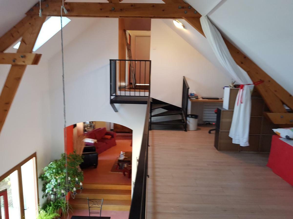 Les Pinguelles Bed & Breakfast Le Donjon Luaran gambar